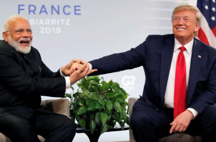 The US has imposed India with 26% tariffs.
